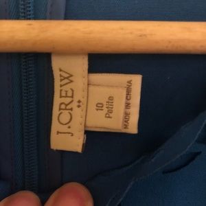 J.Crew scallop mini dress.